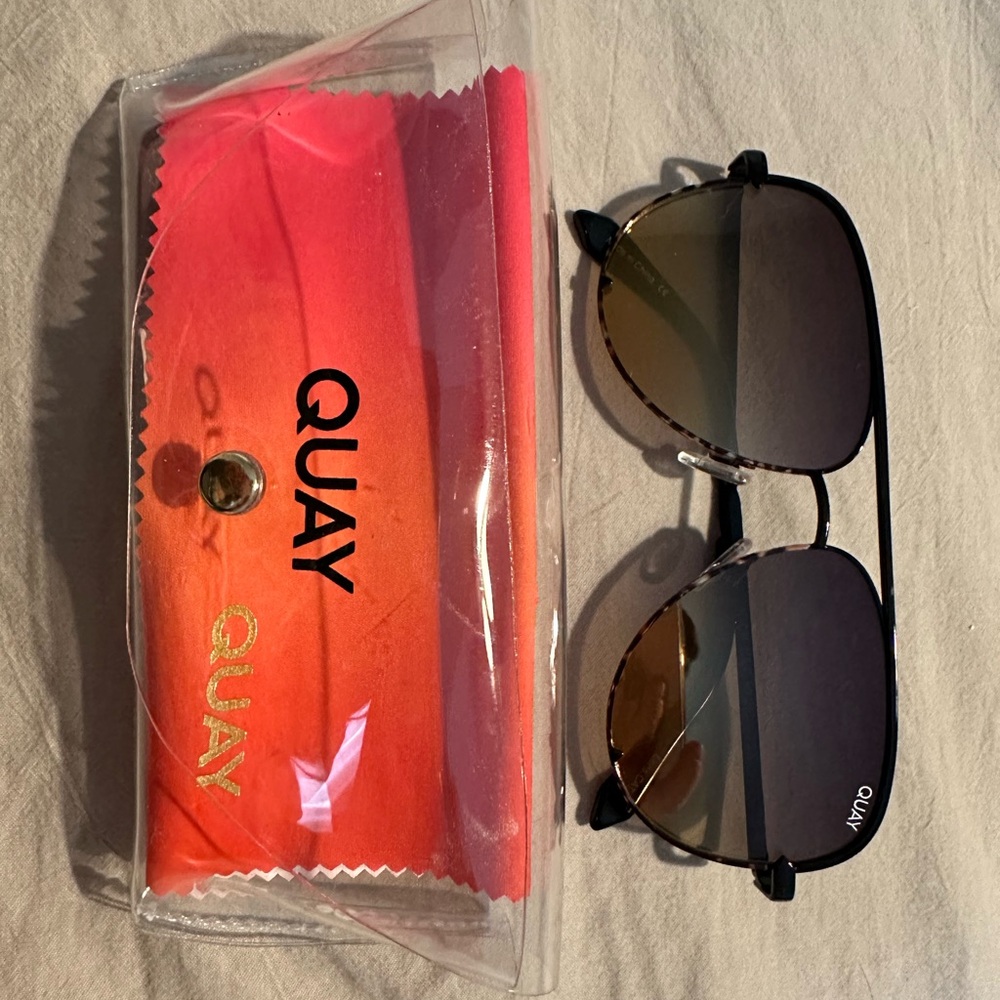 Quay Australia Black Sunglasses